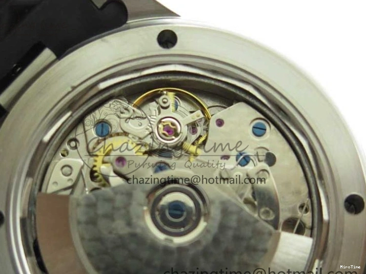 MIROTIME 0305 Aquatimer Chrono IW376702 SS BLS 1:1 Best Edition Black Dial on Black Rubber Strap A WellDesigned 7105